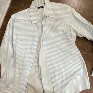 Boss striped dress shirt 17 - 34/35